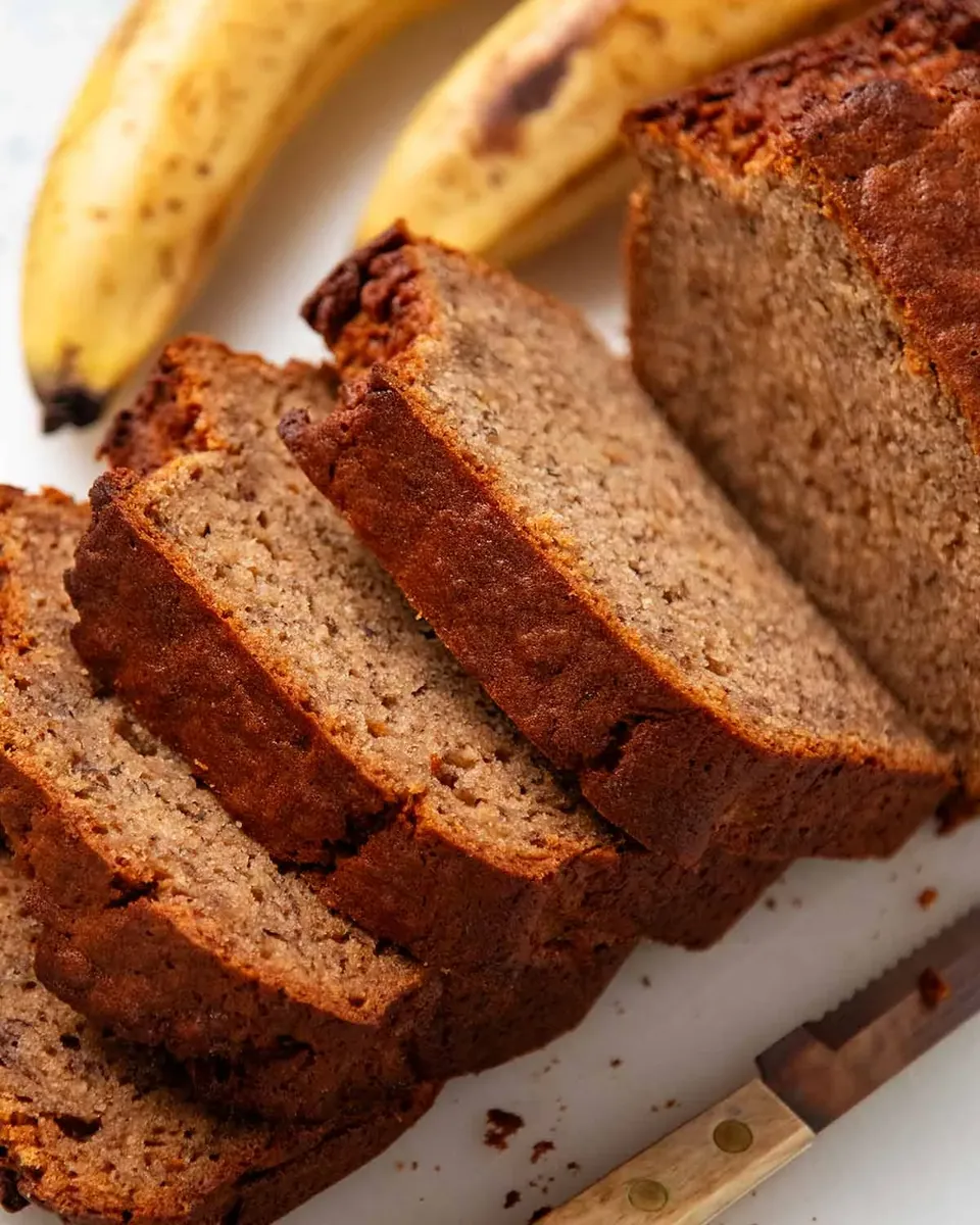 Banana Bread with butter