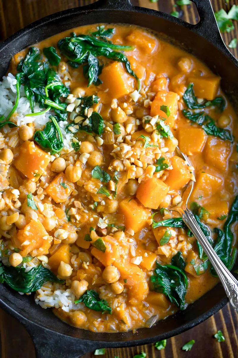 Chickpea Squash Curry