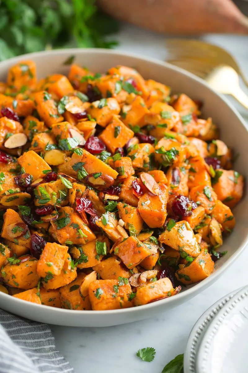 Moroccan Sweet Potato Salad