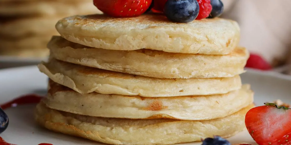 Fluffy Vegan Pancakes