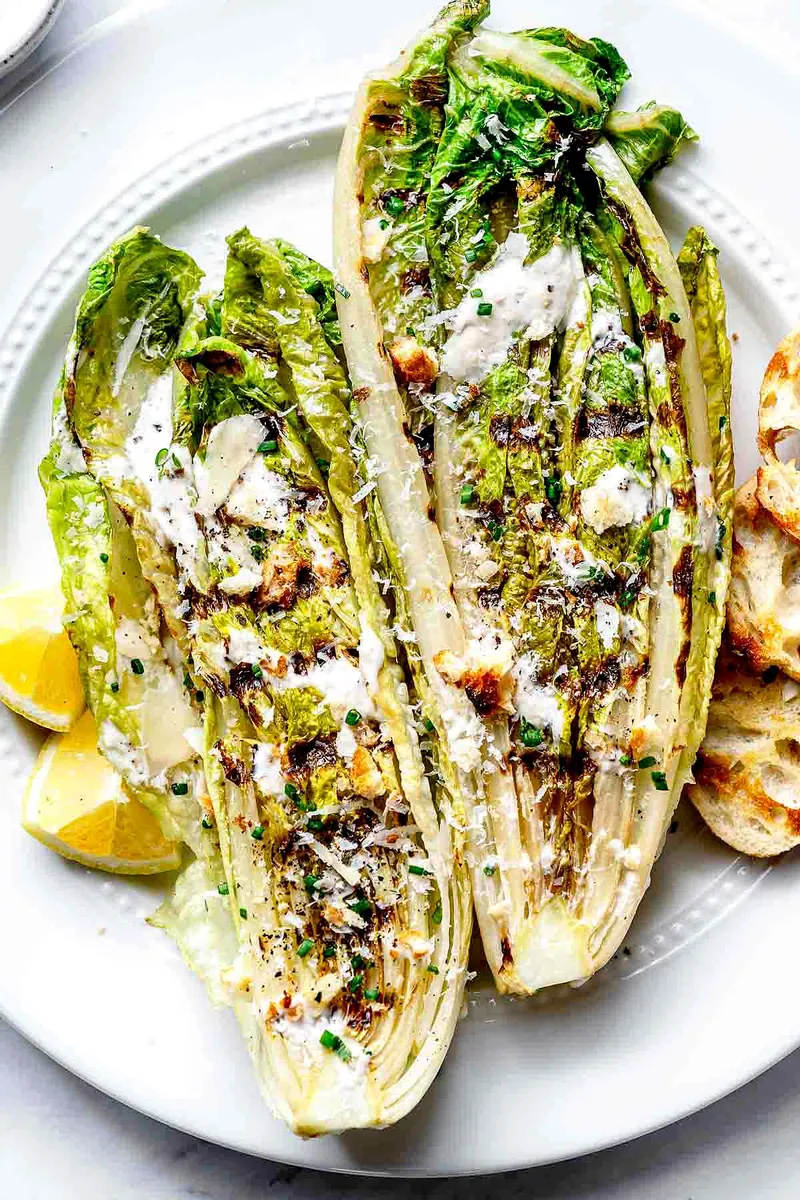 Grilled Caesar Salad