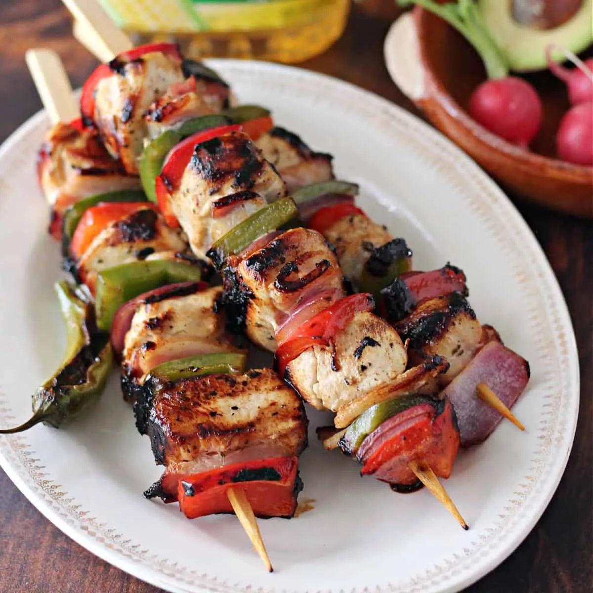 Mexican Chicken Skewers