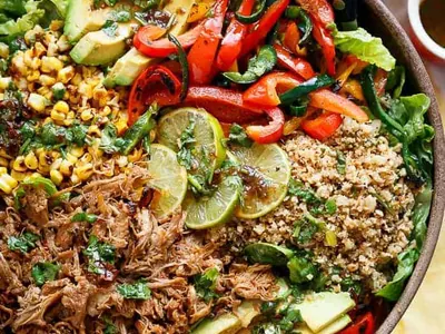 Chipotle Lime Carnitas Salad