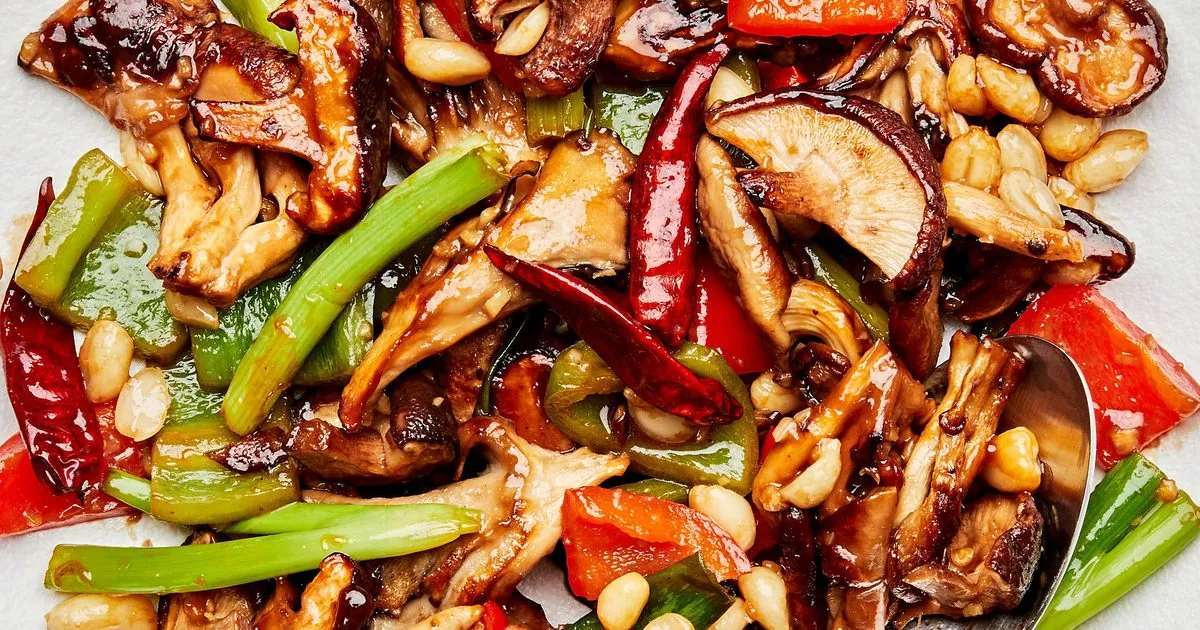 Kung Pao Mushrooms