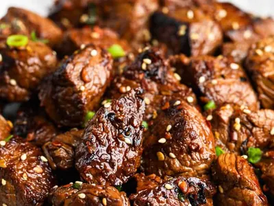 Soy Ginger Steak Bites