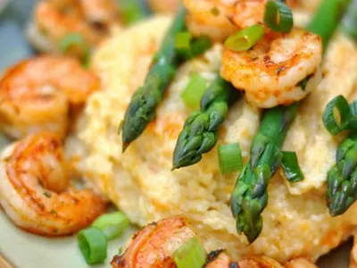 Cheesy Sweet Potato Grits