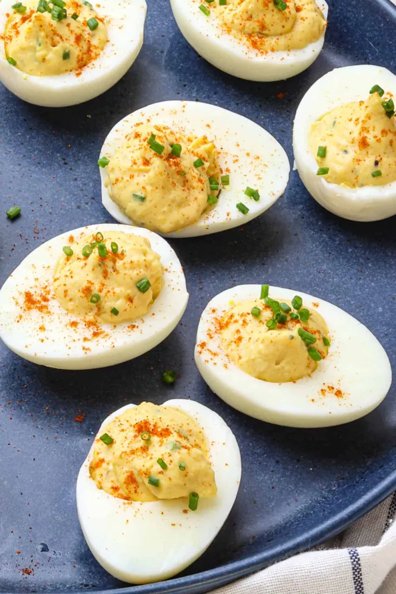 Horseradish Deviled Eggs