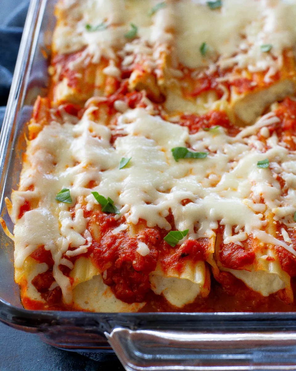 Baked Manicotti
