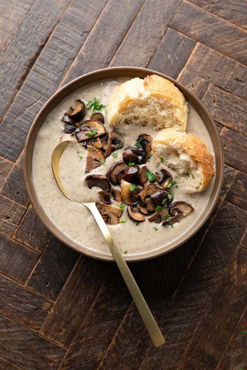Mushroom Bean Soup