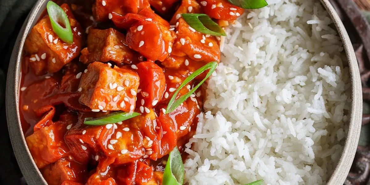 Gochujang Tomato Tofu