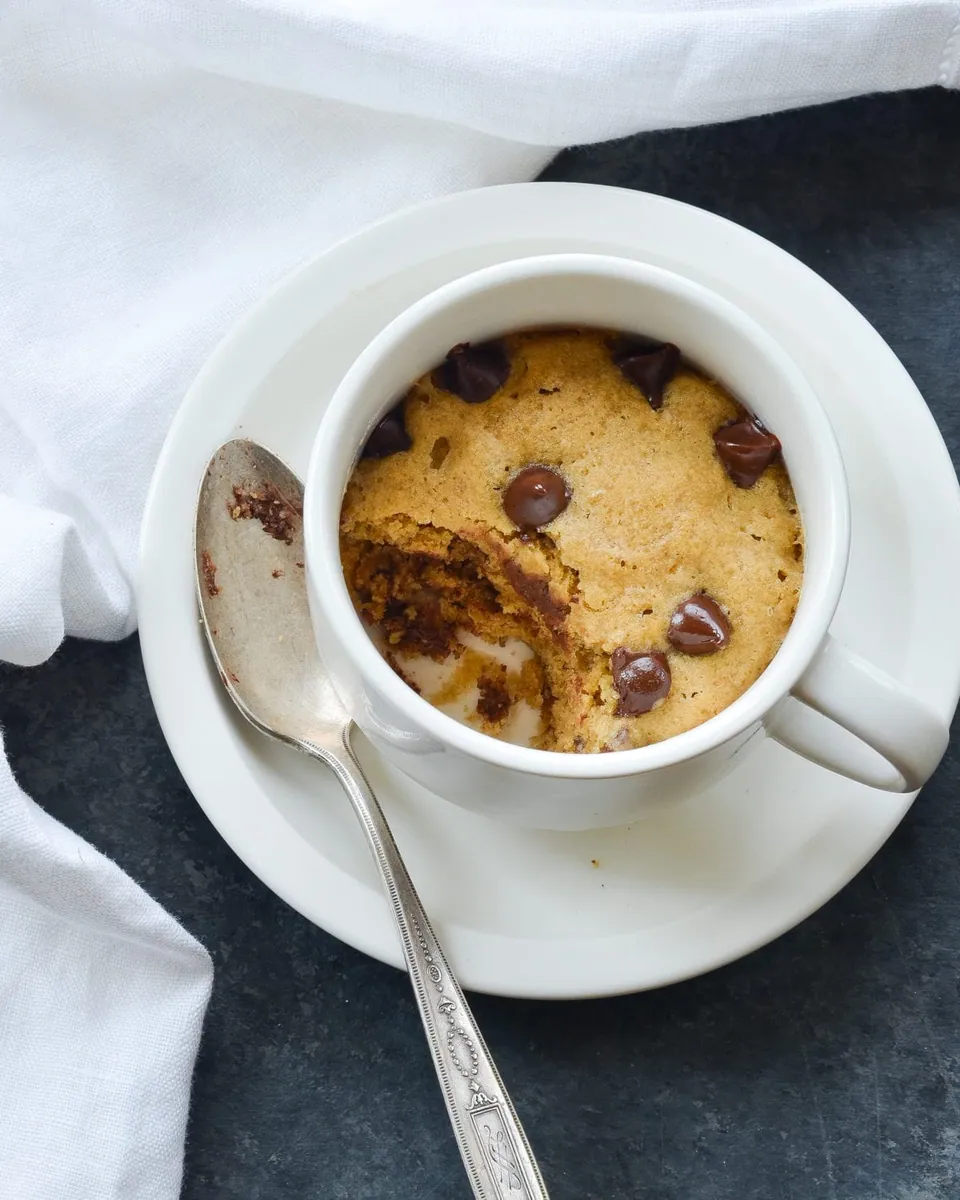 Chocolate Chip Mug Cookie