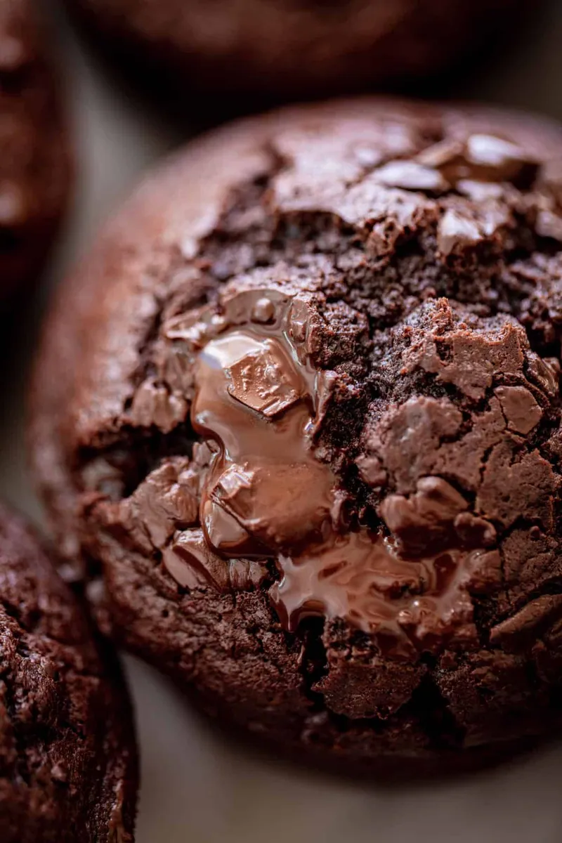 Double Chocolate Chunk Muffins