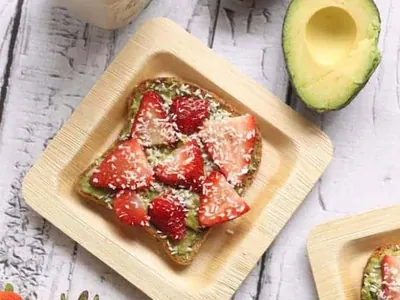 Strawberry Avocado Toast