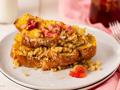Strawberry French Toast Casserole