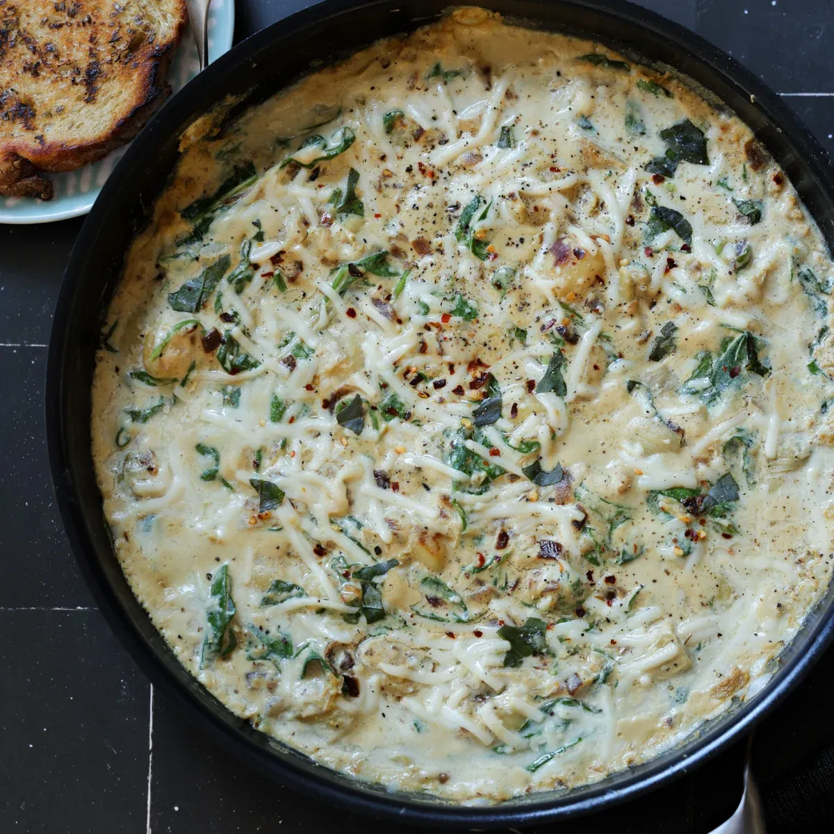 Creamy Spinach Artichoke Gnocchi