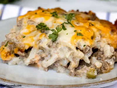 Hamburger Hashbrown Casserole