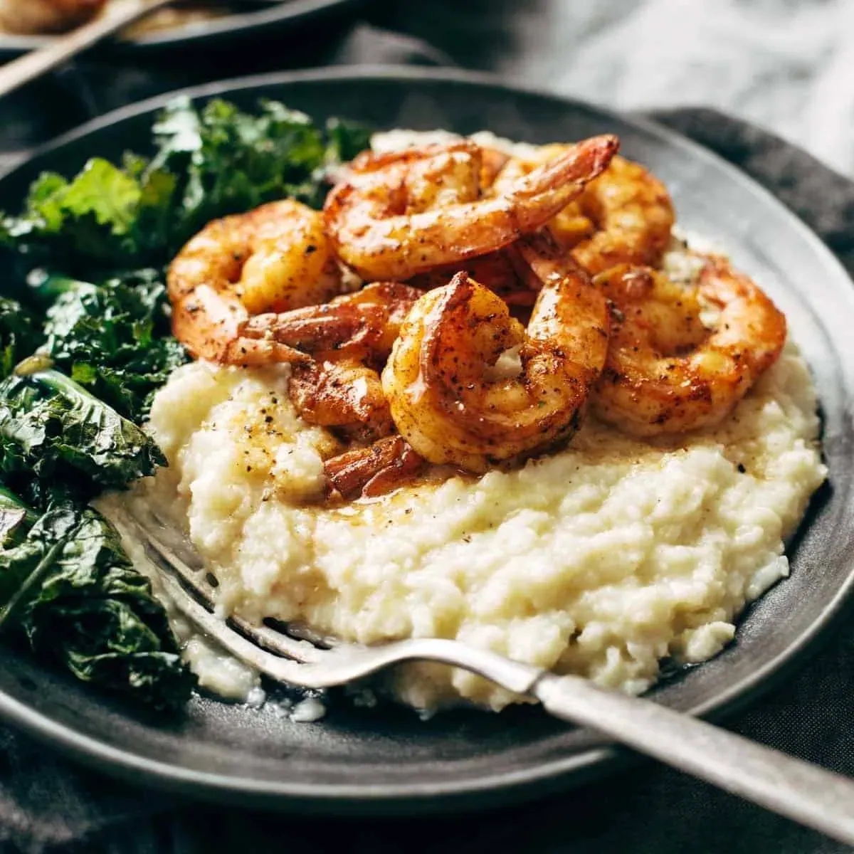 Spicy Shrimp Cauliflower Mash