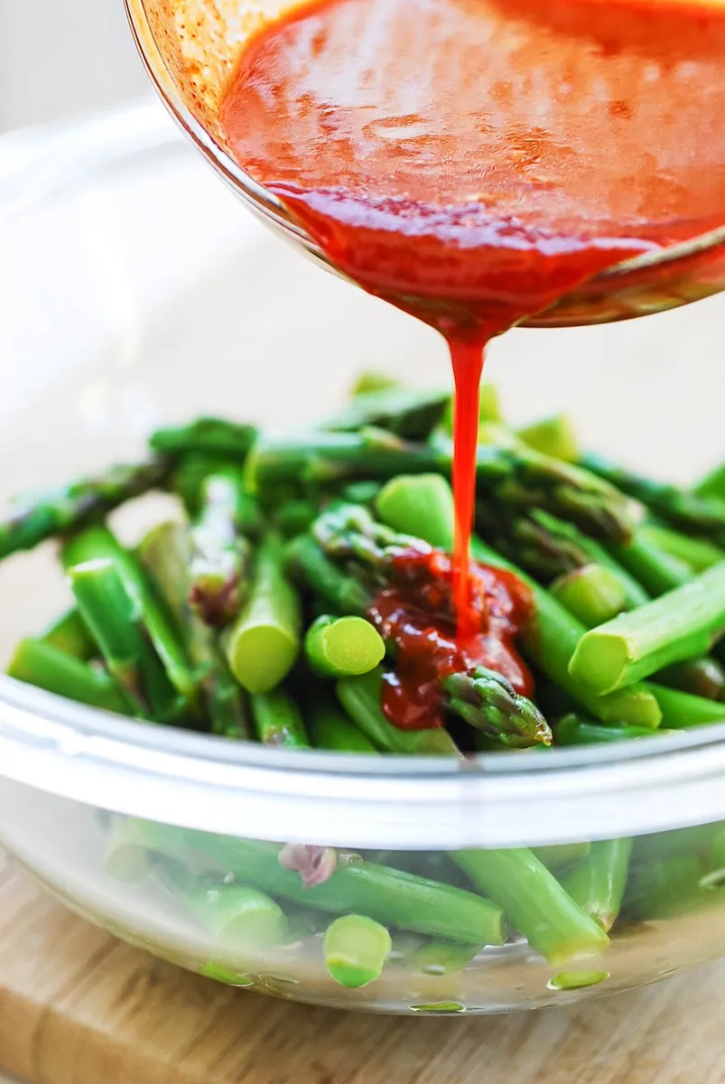 Gochujang Asparagus