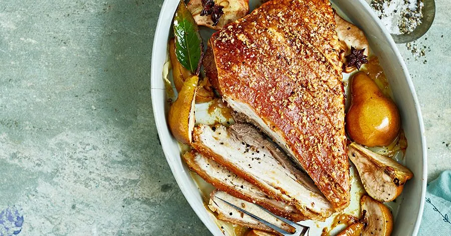 Pork Belly with Pears
