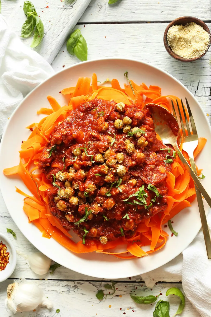 Chickpea Bolognese
