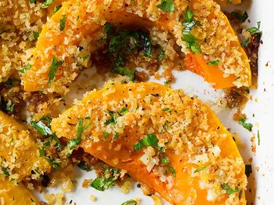 Parmesan Butternut Squash Gratin