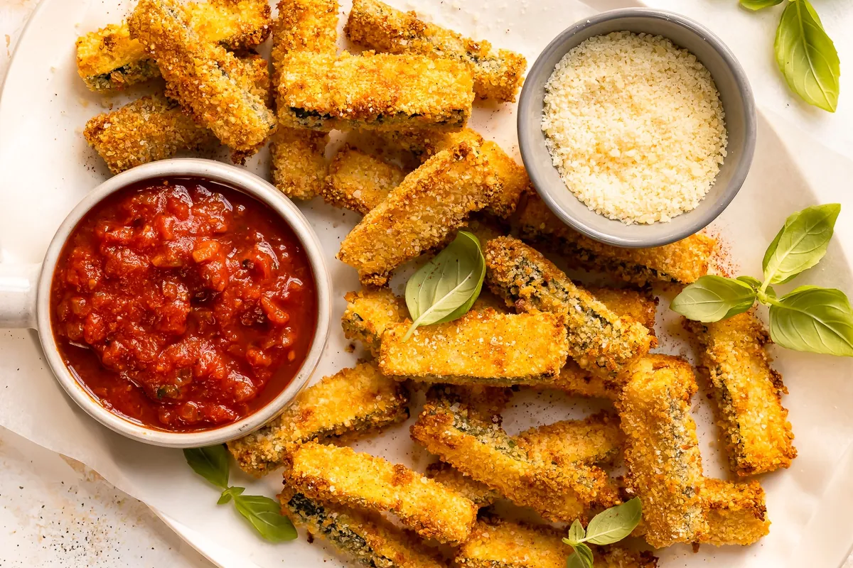 Baked Zucchini French Fries