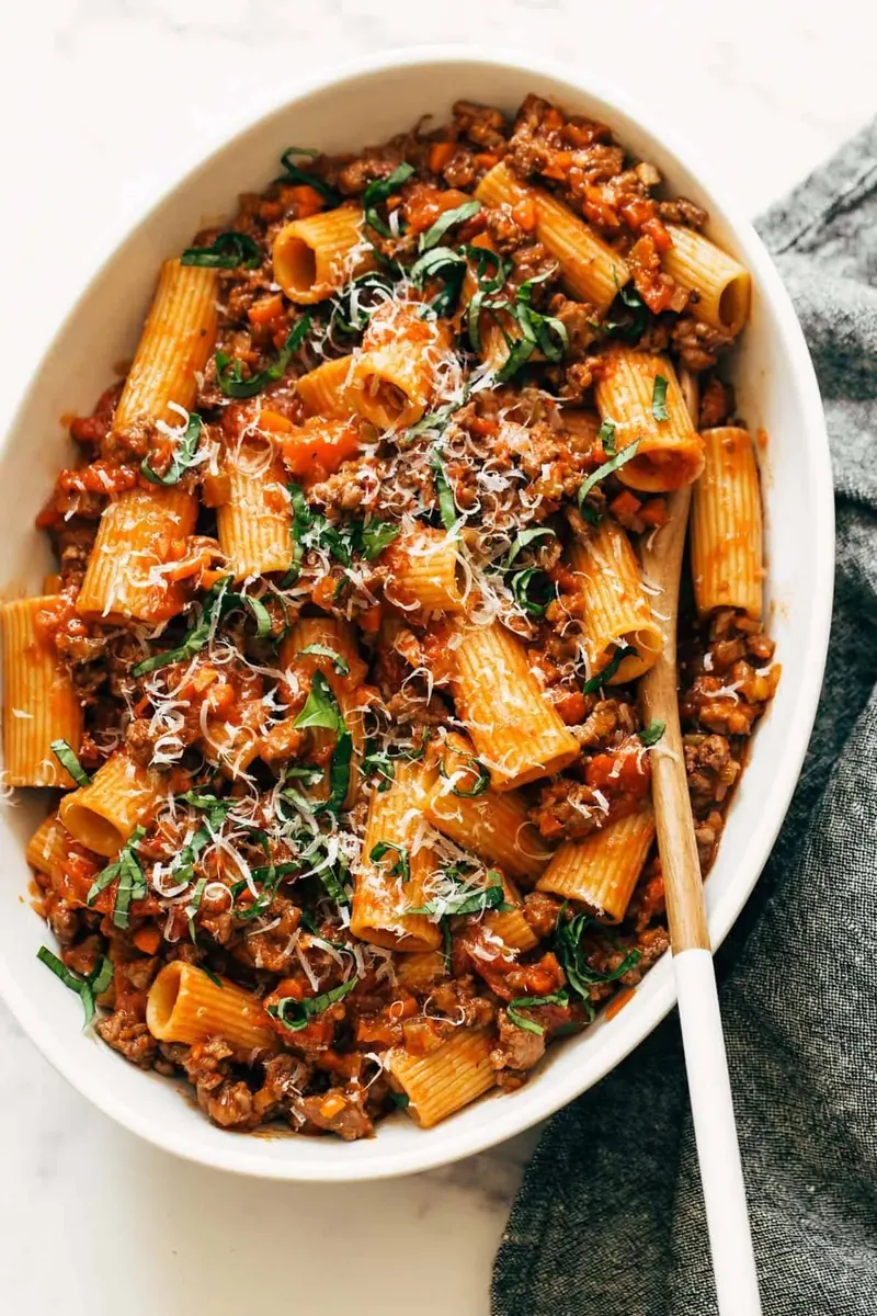 Spicy Sausage Rigatoni