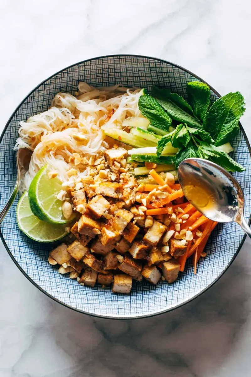 Lemongrass Vermicelli Salad