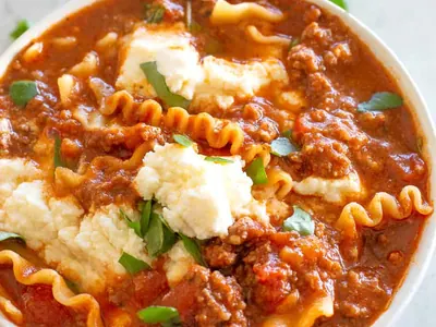 Lasagna Soup