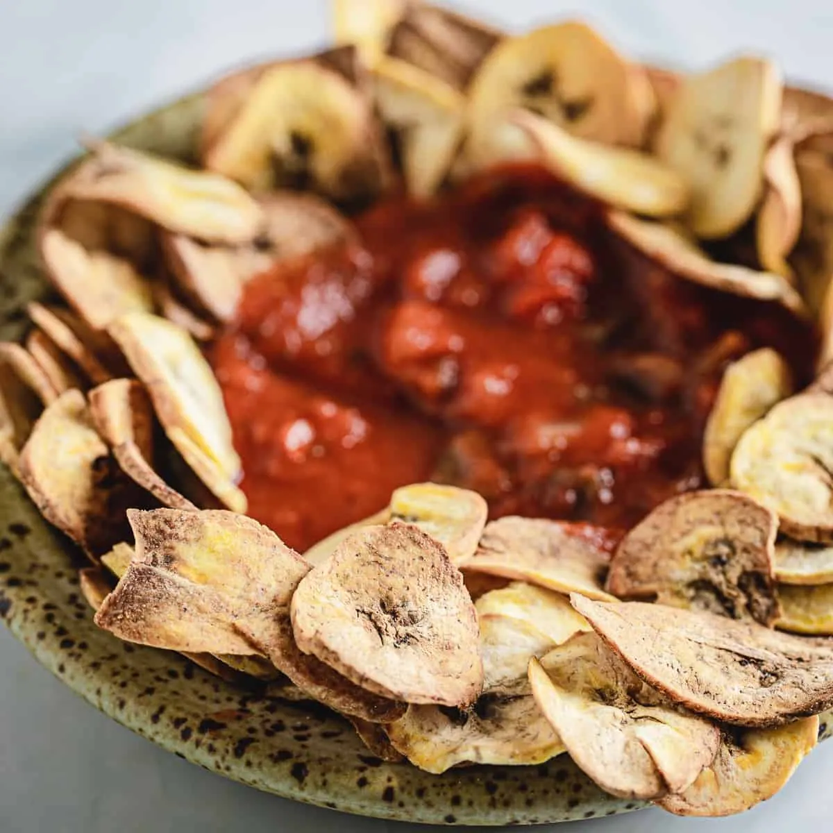Air Fryer Plantain Chips