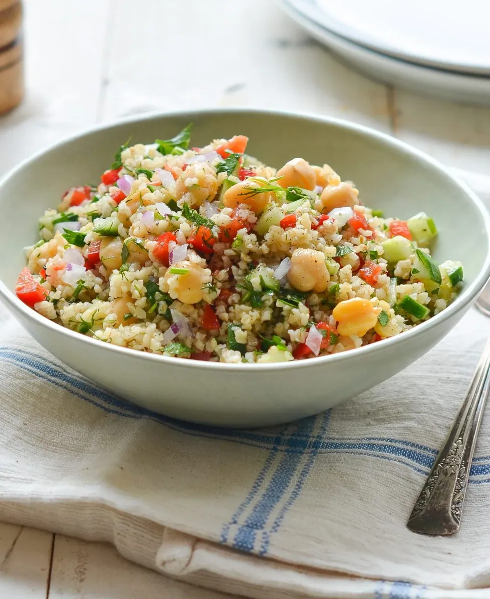 Mediterranean Bulgur Salad