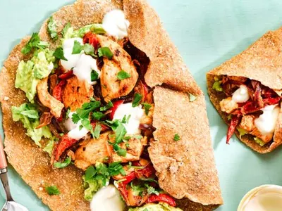 Chicken Enchilada Wraps