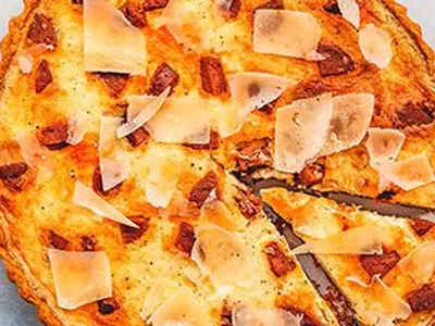 Chorizo Manchego Quiche