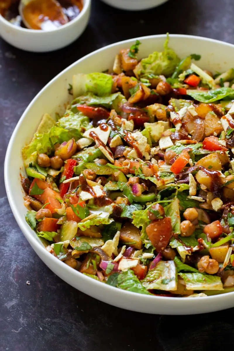 BBQ Chickpea Potato Salad