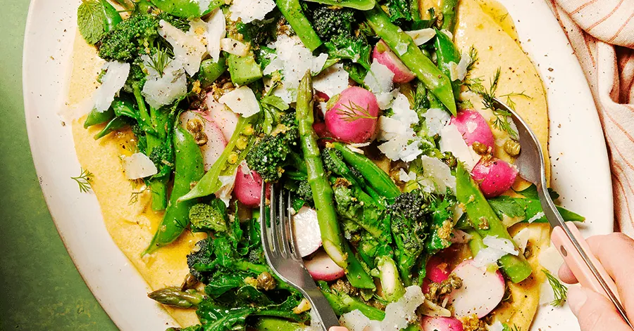 Spring Vegetable Fricassee