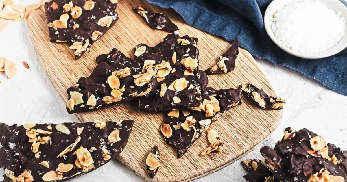 Dark Chocolate Almond Bark
