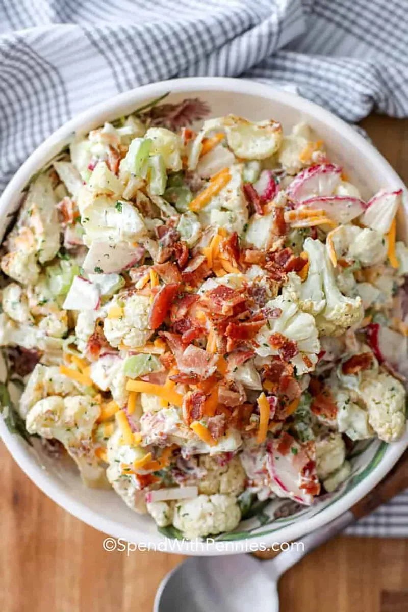 Loaded Cauliflower Salad