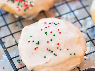 Eggnog Sugar Cookies