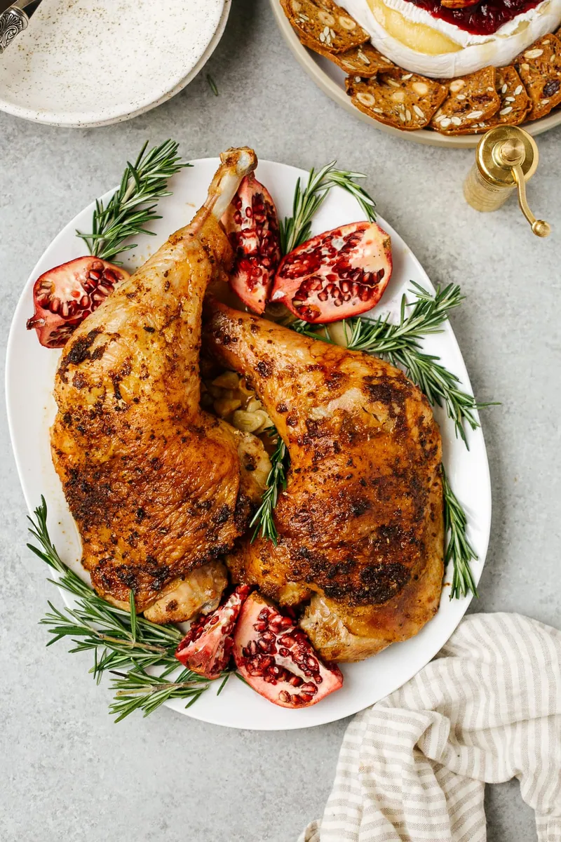 Roasted Turkey Leg Quarters