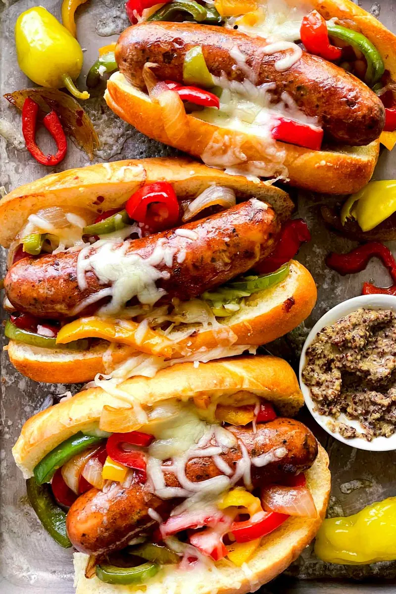 Italian Sausage Pepper Subs