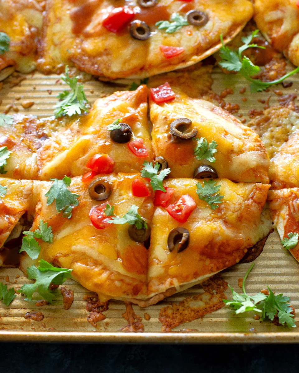 Mexican Tortilla Pizzas