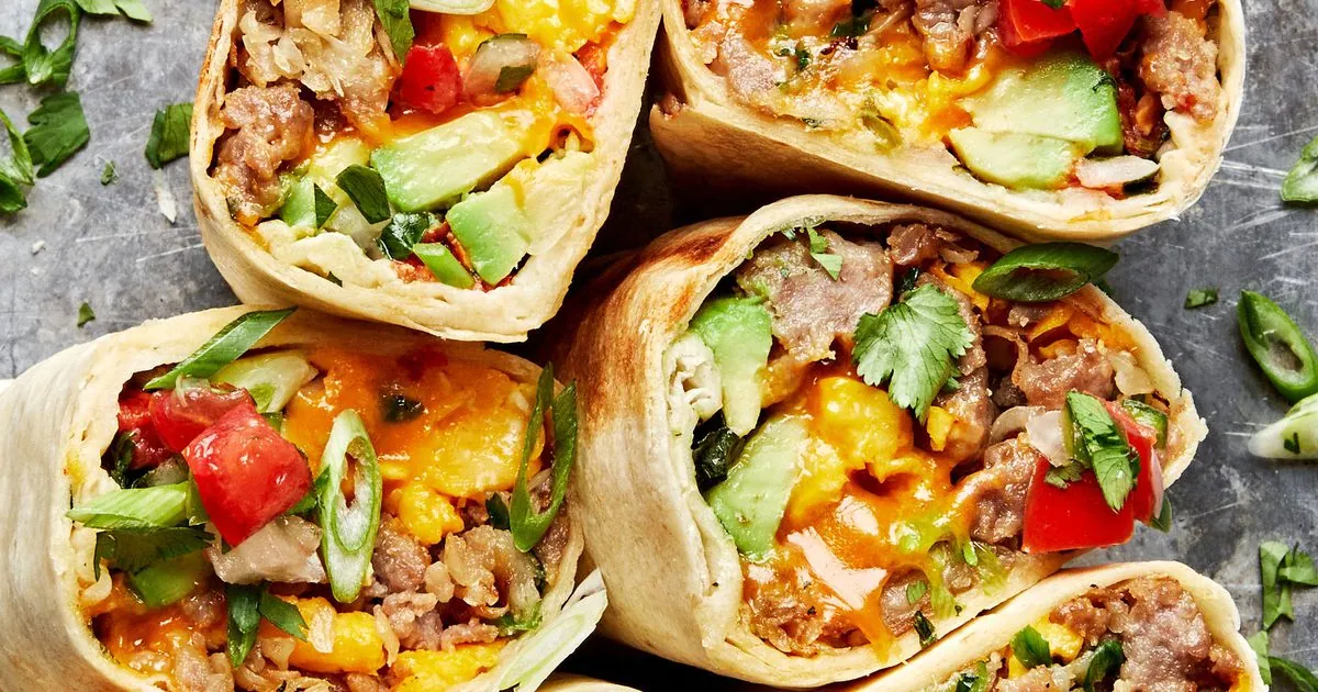 Breakfast Burritos with italian
