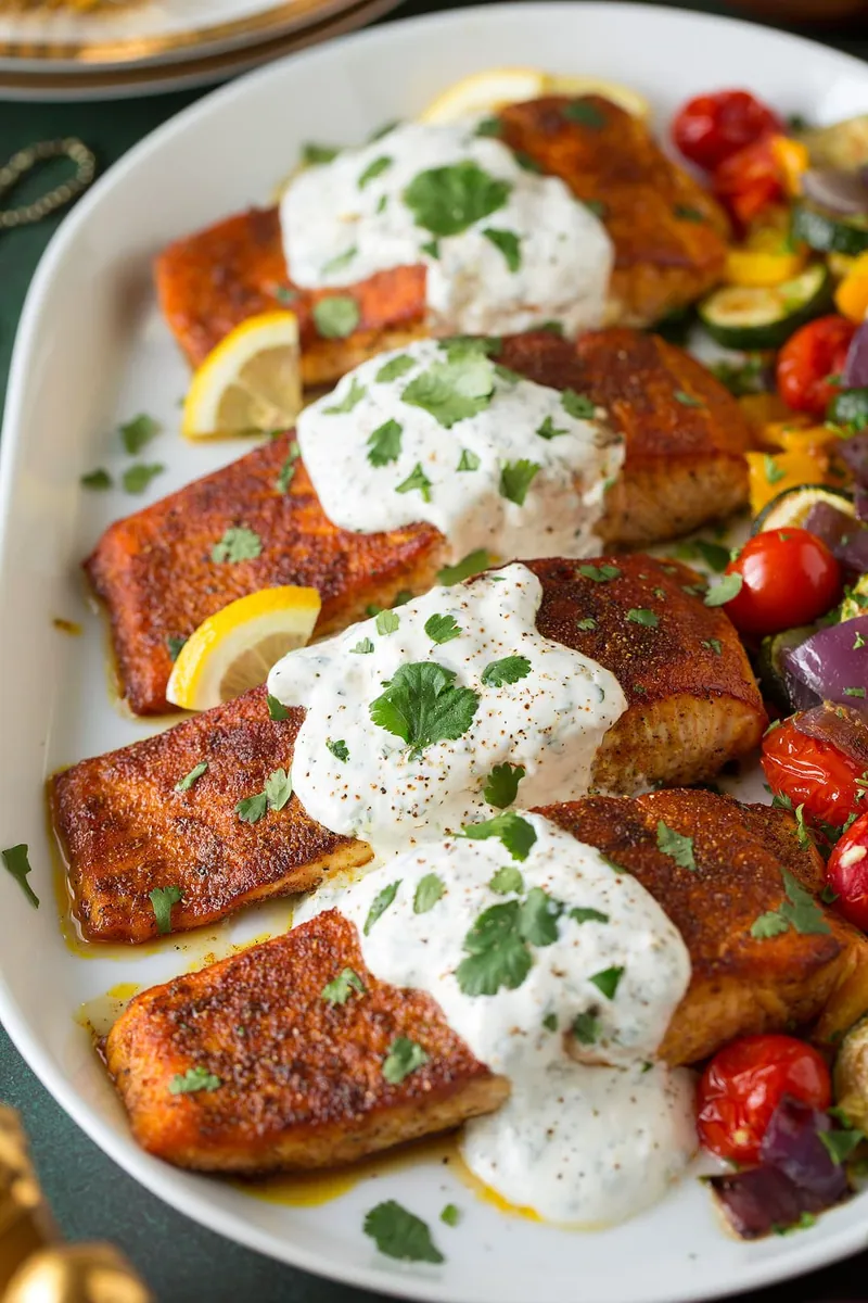 Moroccan Spiced Salmon