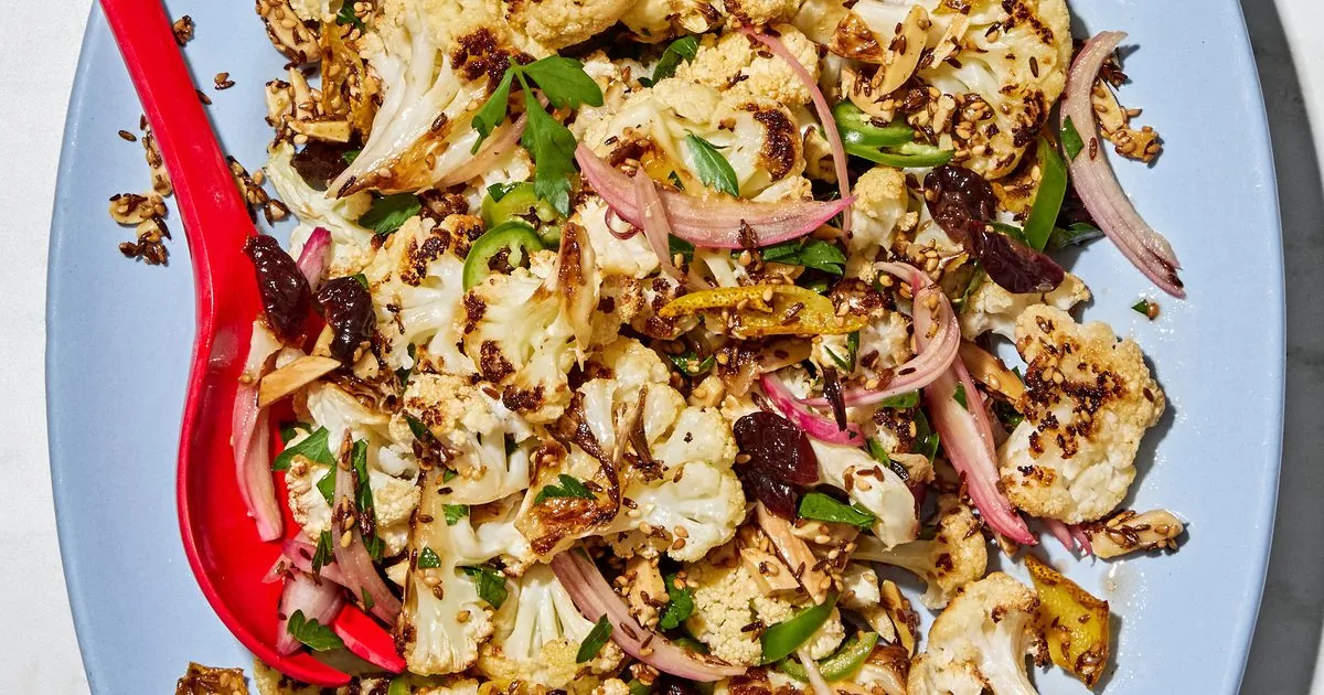 Roasted Cauliflower Salad