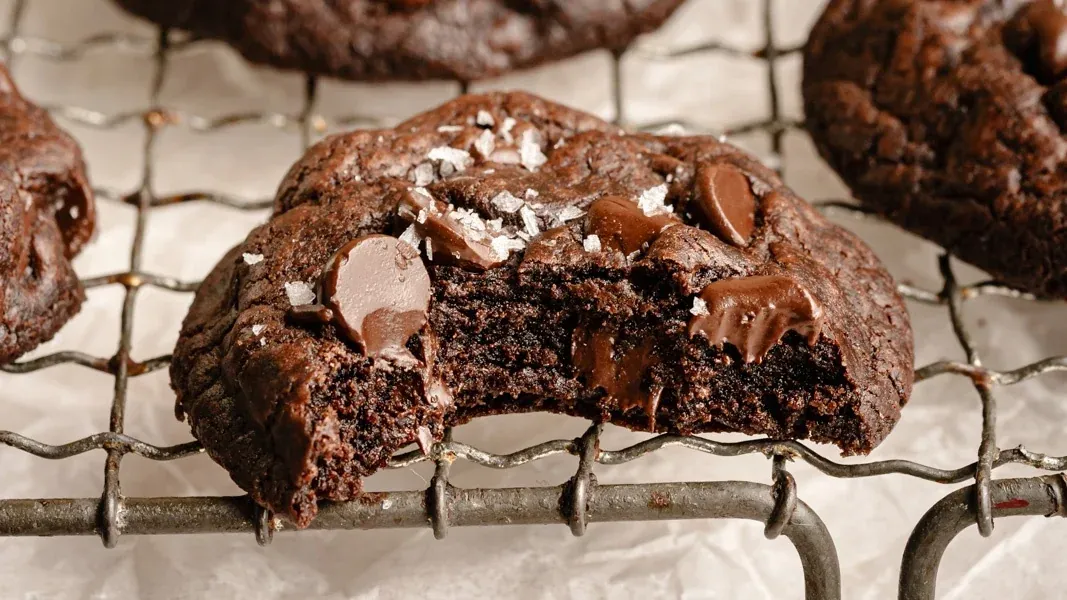 Salted Brownie Cookies