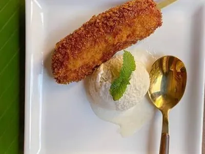Fried Cocoy Banana