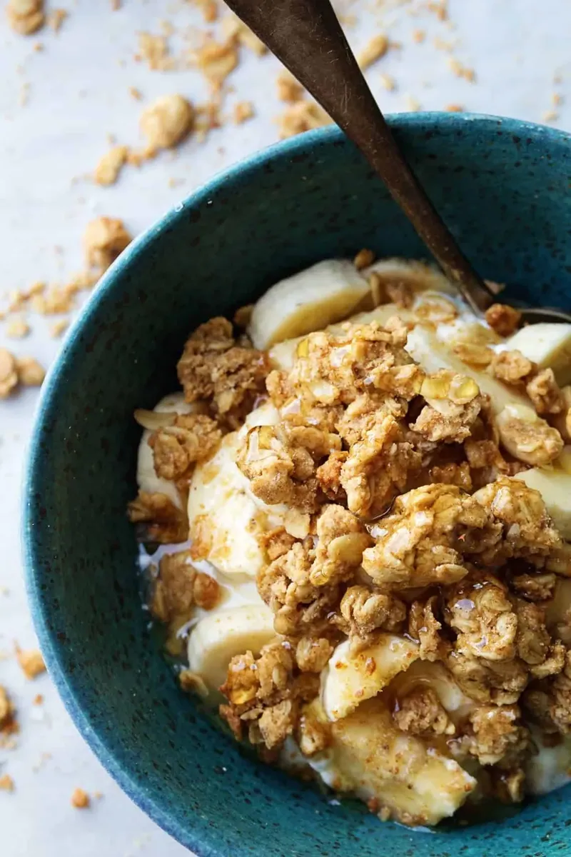 Peanut Butter Granola Clusters