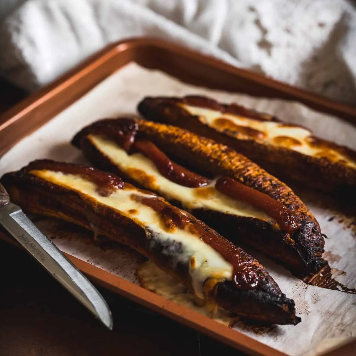 Plantains with Guava and Cheese