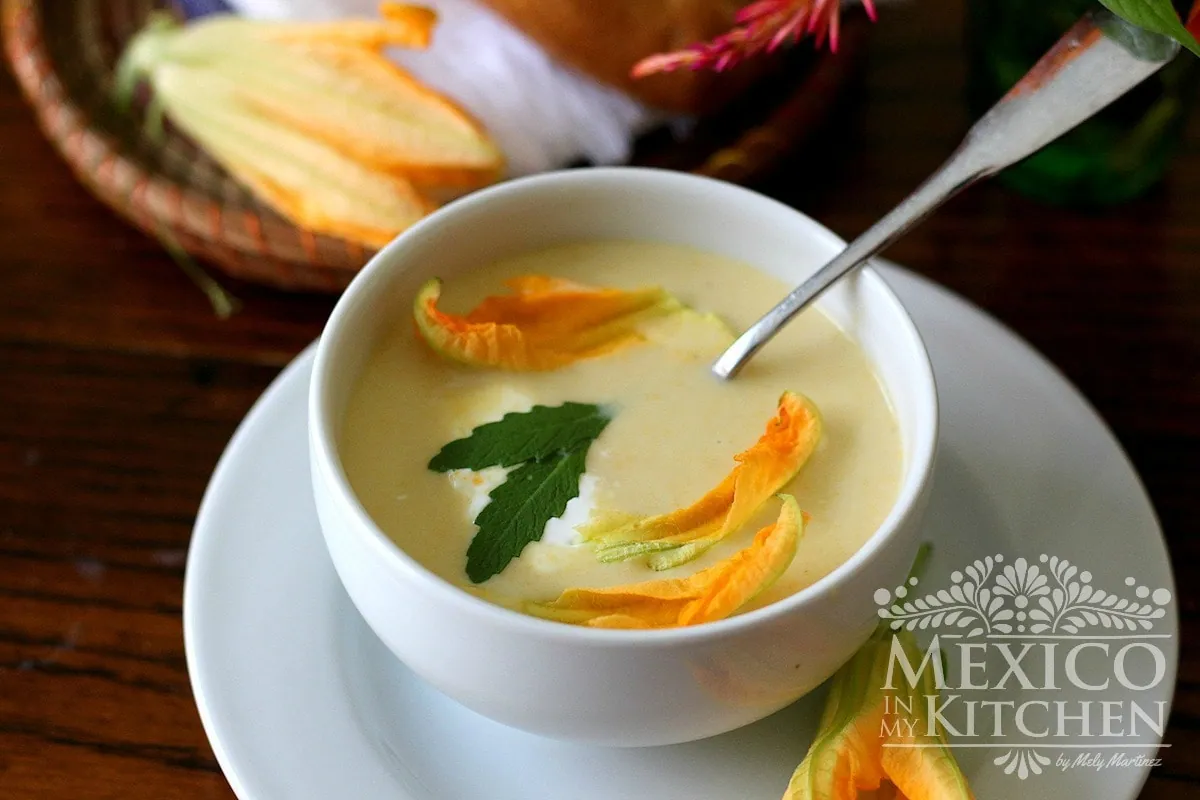 Squash Blossom Soup