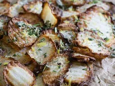 Citrus Herb Jicama Chips